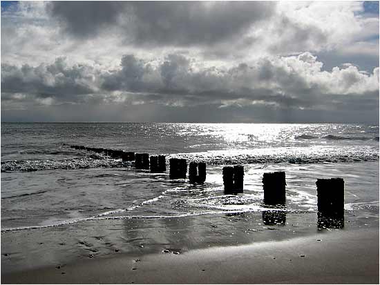 Out to sea