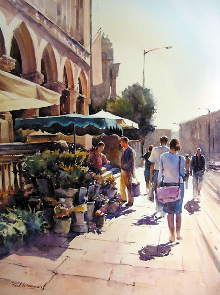 Choosing Flowers, Bristol. SOLD