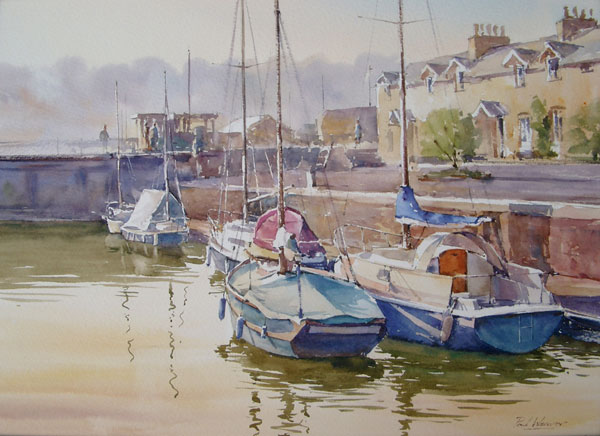 Hazy light, Cumberland Basin