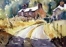 Bright sun, Snowdonia
