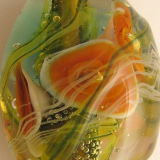 Detail of Jellyfish in its Garden