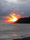 Monmouth beach sunset