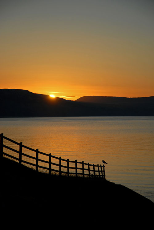 Sunrise over the Jurassic Coast