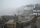 Lyme Regis snow storm. March 2008.