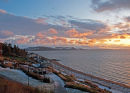 Snowy morning in Lyme Regis. February 2009.