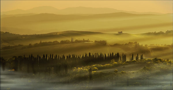 Joint 1st - Tuscan Dawn - Val d'Orcia - Author: Phil Hack
