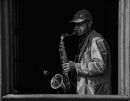 The Sax Player, 2nd Place, Geoff France