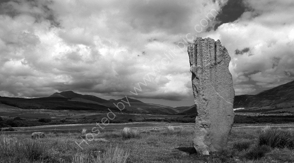 Standing Stone on Machrie Moor.