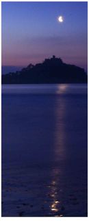 Nightscape: St. Michael's Mount no.2. Limited edition Giclée print.