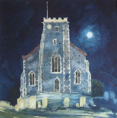 217 St Mary the Virgin Church, Stone, Kent. 35x35cm   m �330 f �350