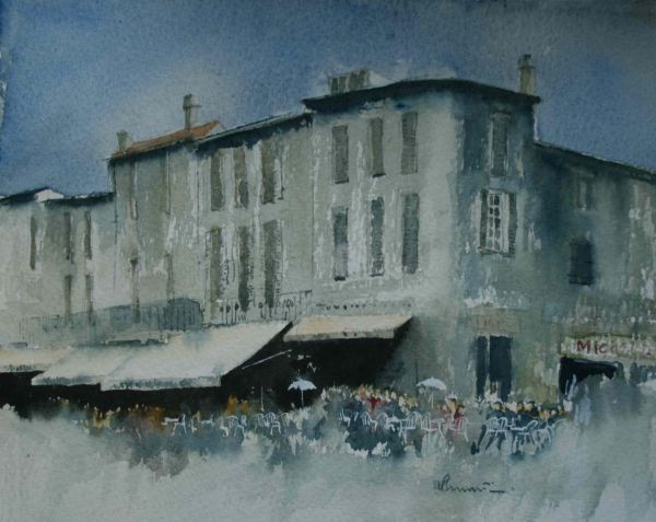 222 Aigues Morte 26.5x21cm 