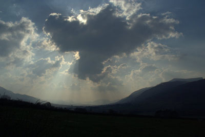 Cloud shapes from Mungrisdale