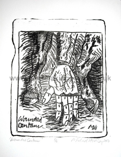 Title: Wounded Centaur