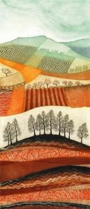 Title: Winter Patchwork Above and Below
