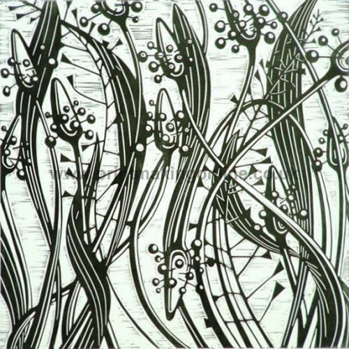Title: Ribwort Weave