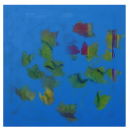 leaves on the water