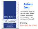 Business card front