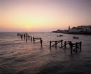 Sunrise over Swanage Old Pier