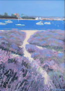 Sandy Path Looking Towards Brownsea Island
