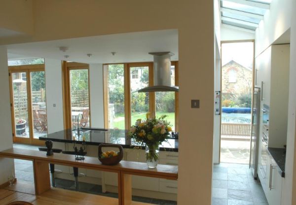 Inside view from dining area