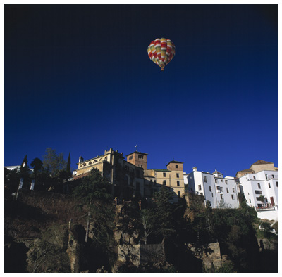 Flying to Ronda