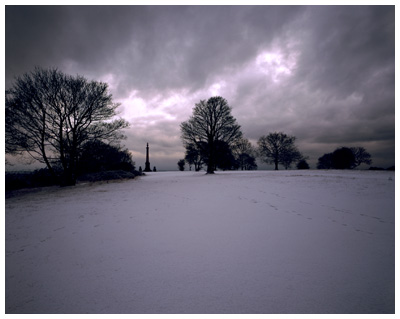 Coombe Hill, Winter Snowstorm