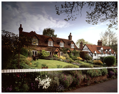 Cottages in Latimer, Chilterns