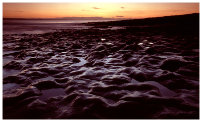 Sunset at Nash Point