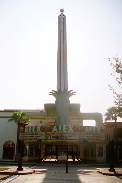 Alex Theatre. Glendale, Los Angeles, 1999 