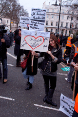 Bahraini Embassy protest