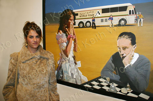 Marcel Duchamps plays Chess with Tracey Emin