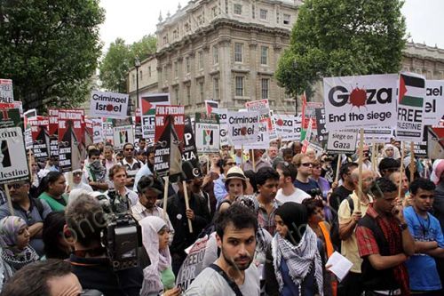 Gaza Flotilla Demonstration