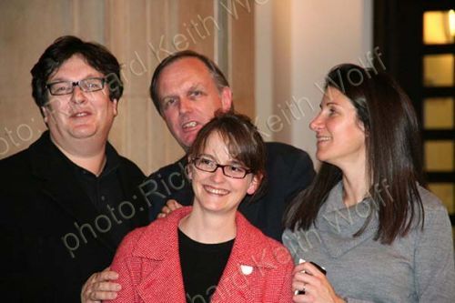 Mark Wallinger, Anthony Reynolds, Anna Barriball & Clarrie Wallis at Tate Britain