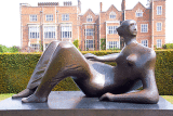 Moore at Hatfield House 