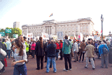 Presidential protests opposite Buckingham Palace