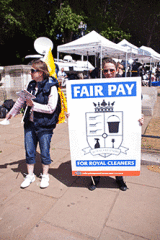 Fair Pay For Royal Cleaners