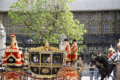 Queen Elizabeth II and the Duke of Edinburgh
