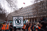 March past US Embassy