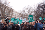 Egyptian demonstration outside the US Embassy 