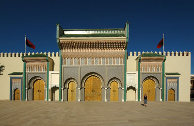 The Bronze Doors of Dar-el-Makhzen.