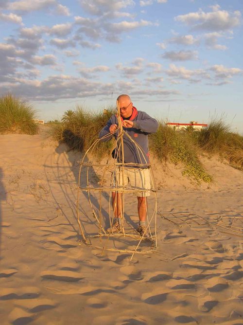 Constructing the fish trap