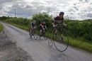 The Veteran Cycle Club taking part in the Wenlock games 2008