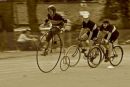 The Veteran Cycle Club taking part in the Wenlock games 2008
