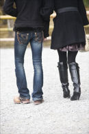 Bandy legs.