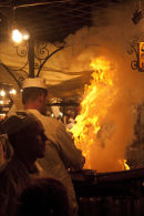 Fire in the night
