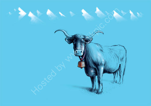 Alpine Cow