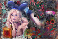 'DYING TO HUFF' By TRXTR (SOLD)