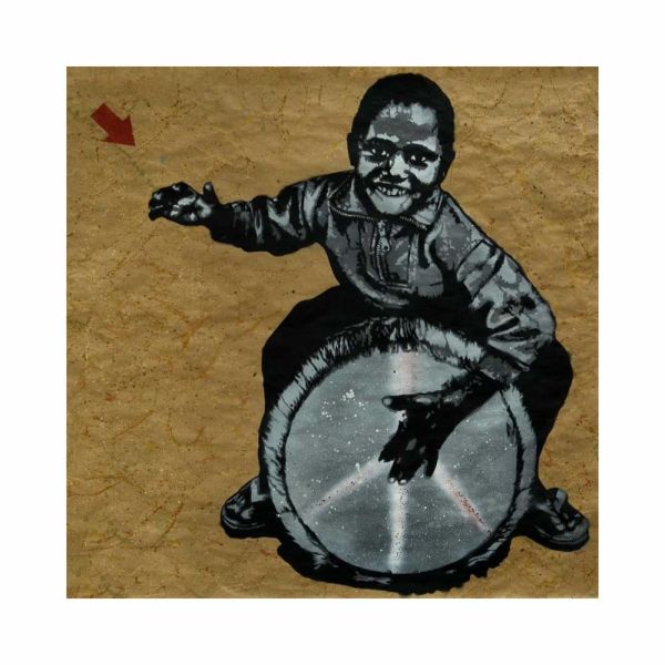 'CAN MUSIC CHANGE THE WORLD' BY JEF AEROSOL (SOLD OUT)
