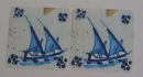 Boats: two place mats for glasses made of plastic with the design of a Portuguese tile.
�4.69