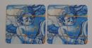 Angels: two mats for glasses made of plastic with Portuguese tiles design.
�4.69
